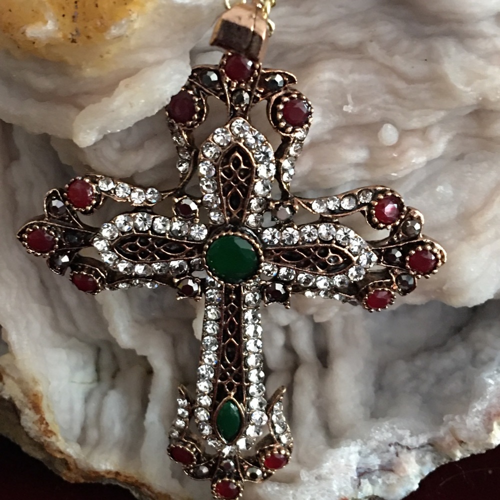 Jeweled Cross - Picture 4 of 6